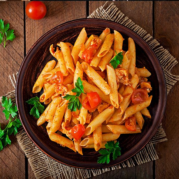 Creamy Pastas Served at Lovea Fast Food Takeaway in Darlington